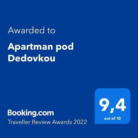 Apartment Apartman Pod Dedovkou Oscadnica